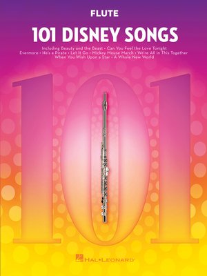 cover image of 101 Disney Songs